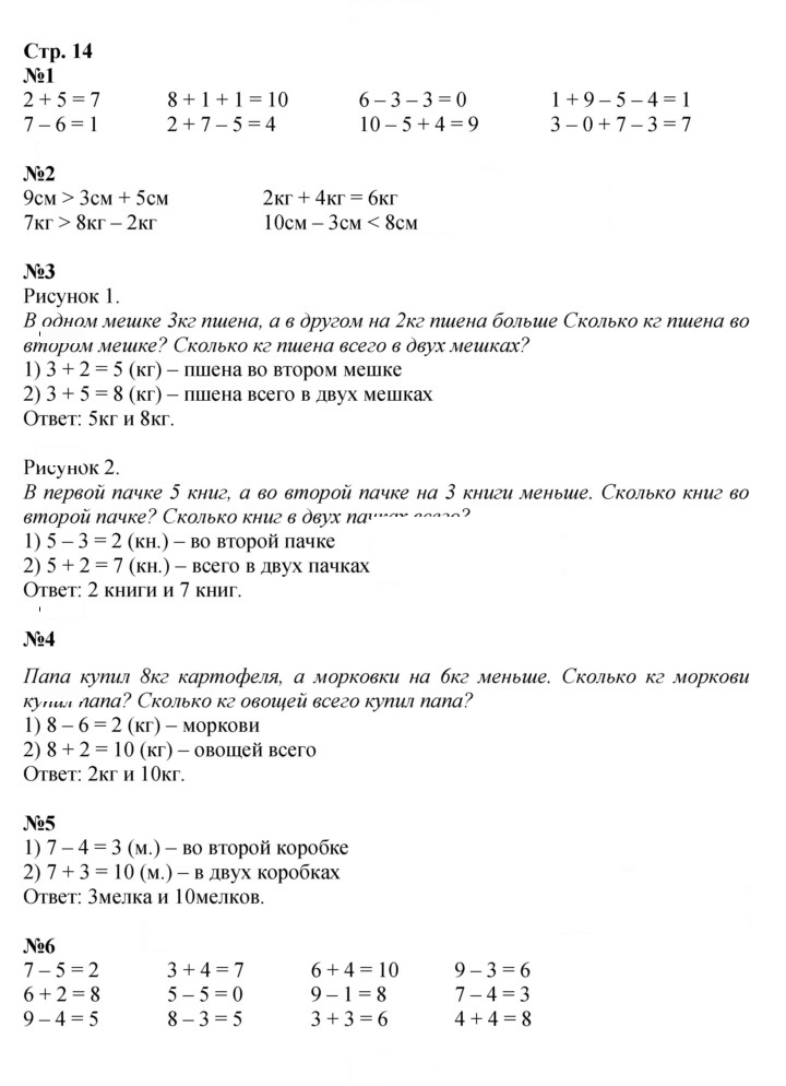 Скан решения номера 14