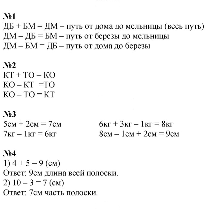 Скан решения номера 19
