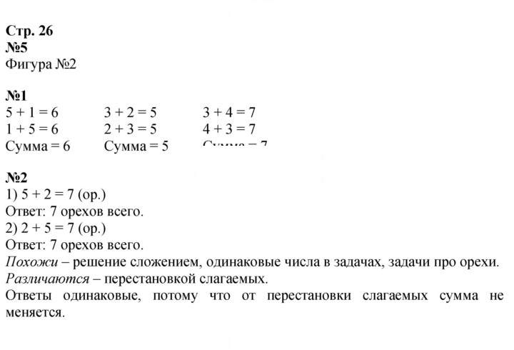 Скан решения номера 26