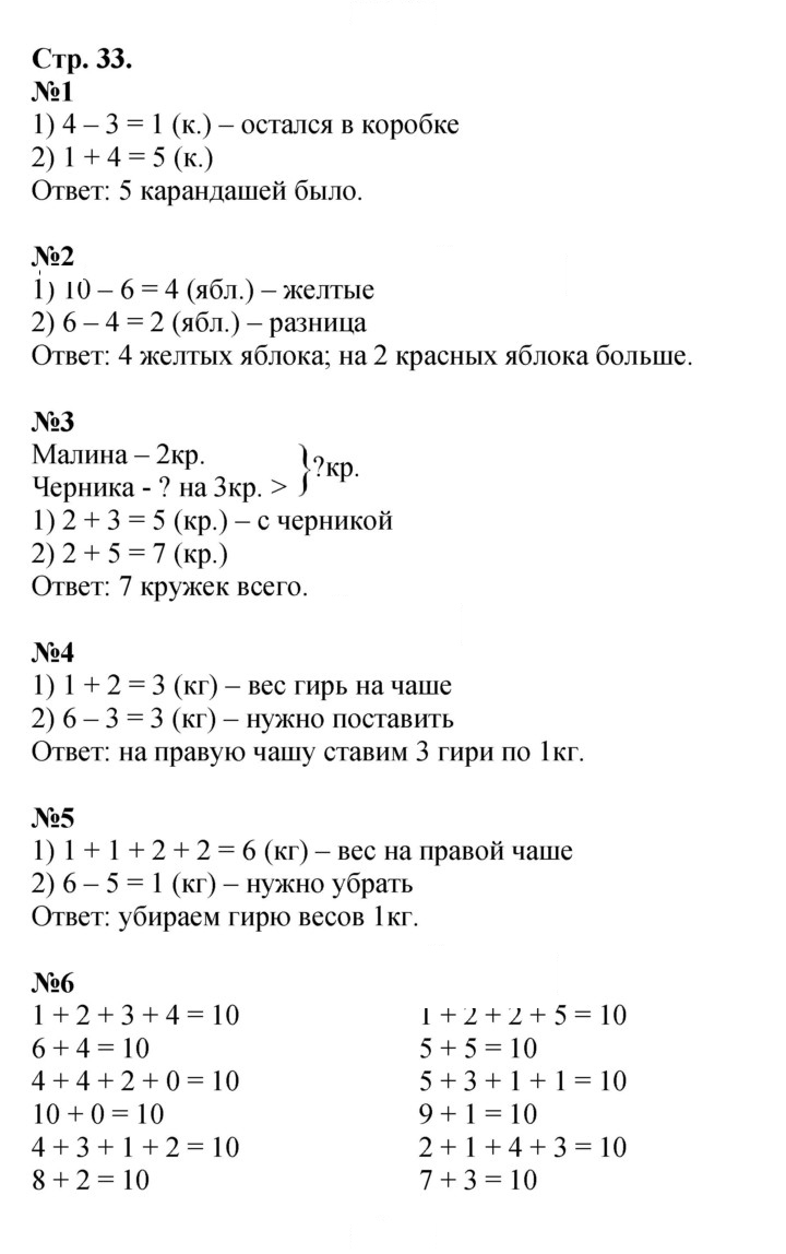 Скан решения номера 33