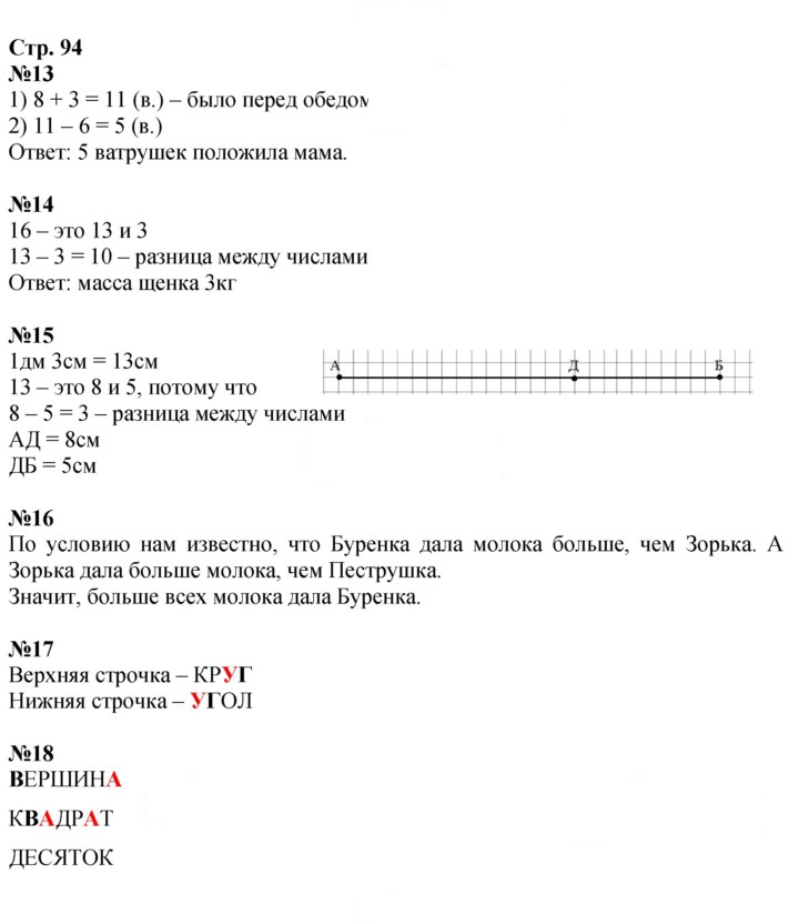 Скан решения номера 94