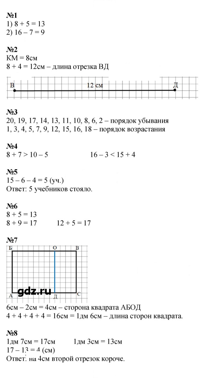 Скан решения номера 95