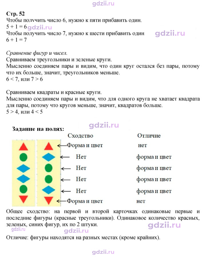 Скан решения номера 52