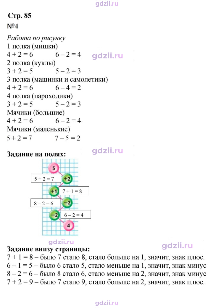 Скан решения номера 85