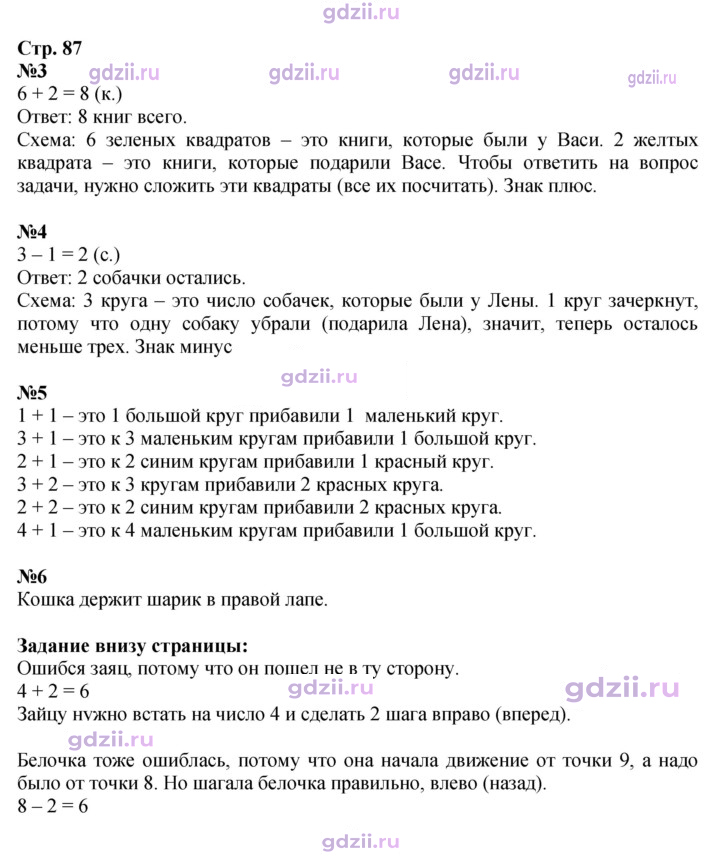 Скан решения номера 87