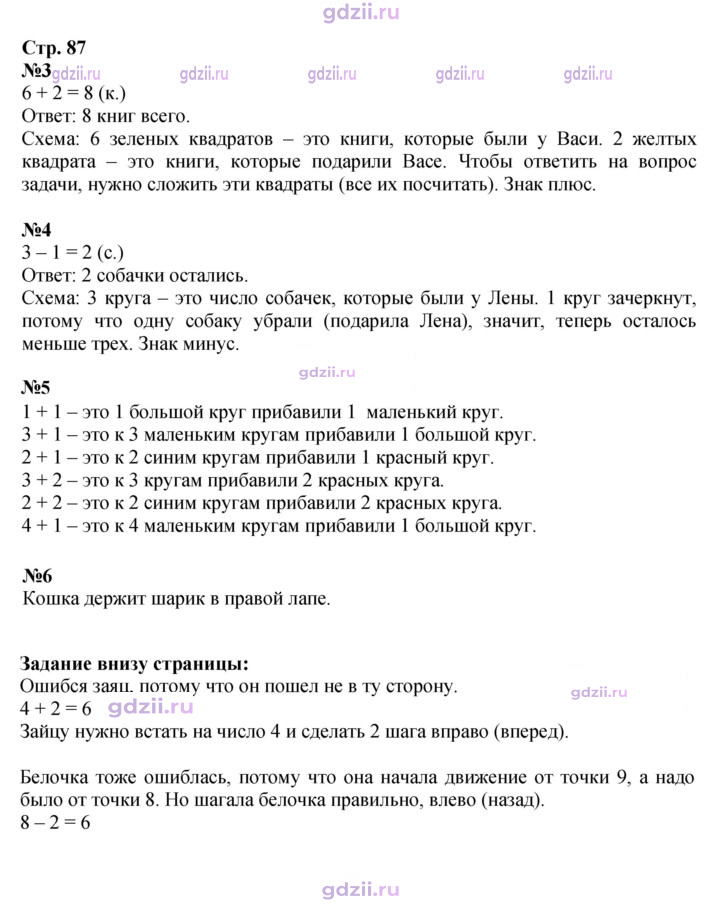 Скан решения номера 87