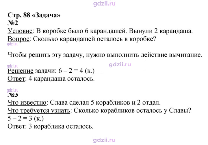 Скан решения номера 88