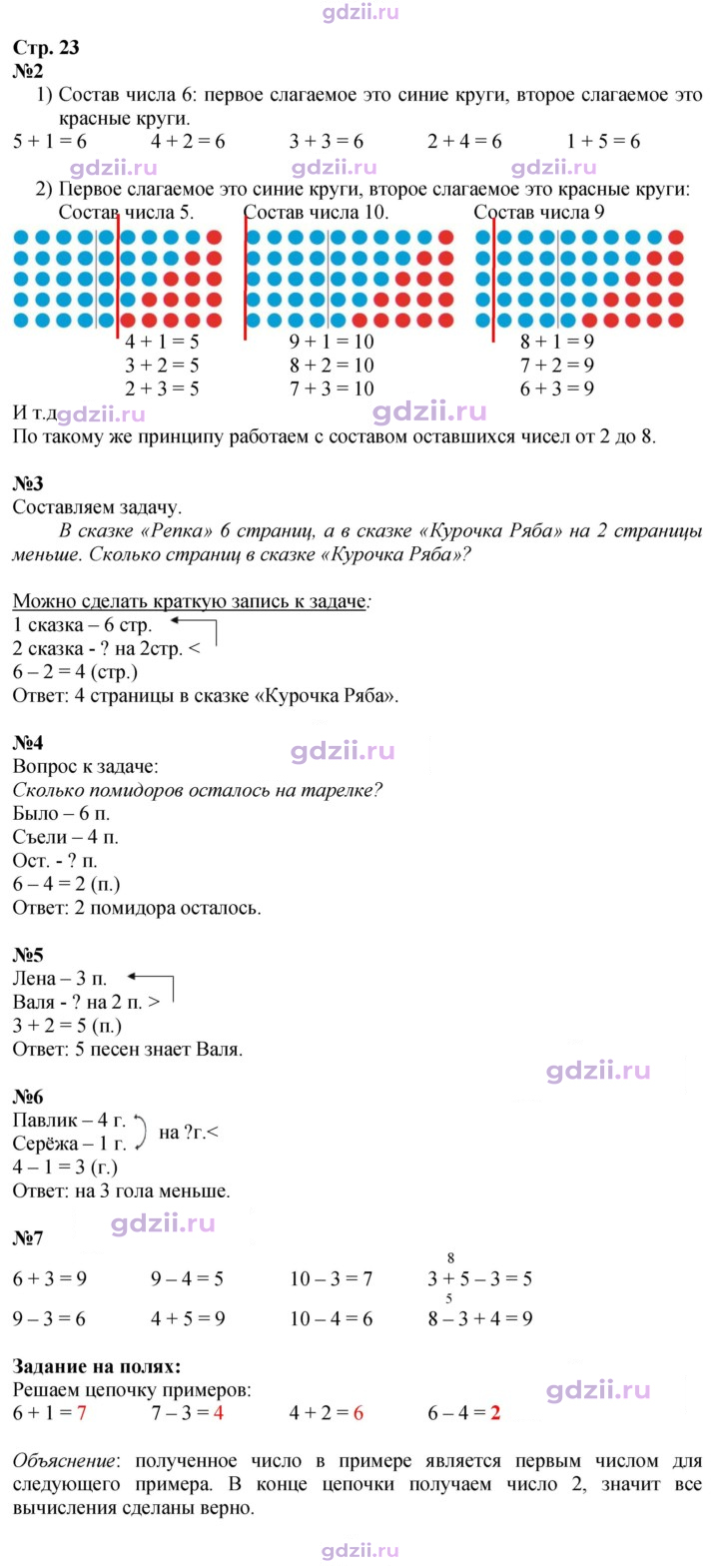 Скан решения номера 23