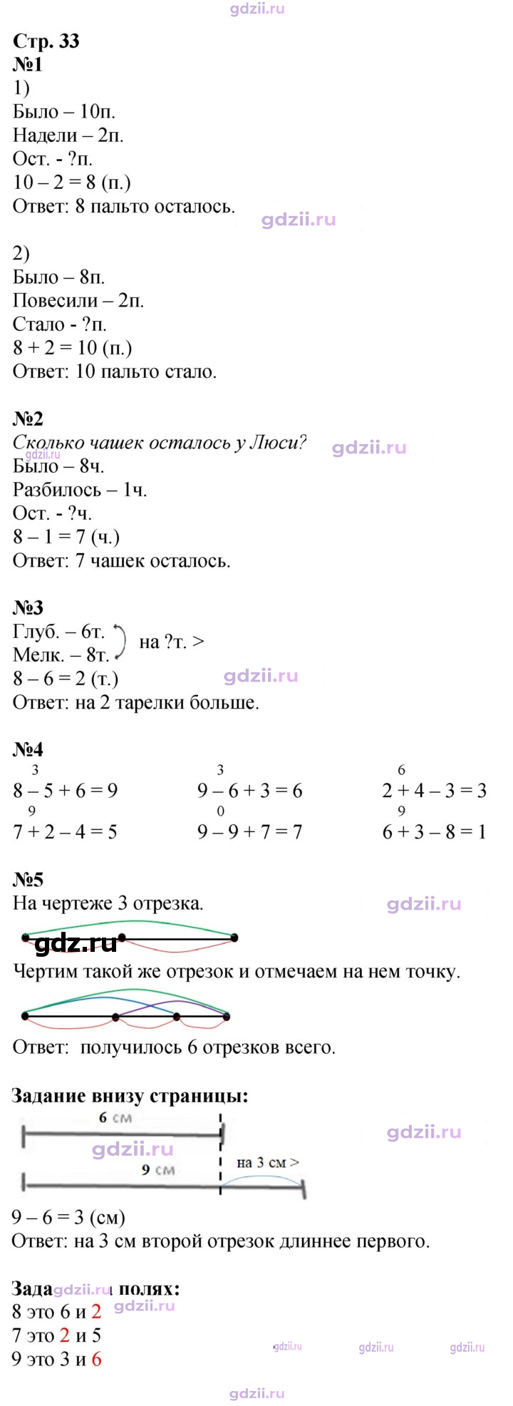 Скан решения номера 33