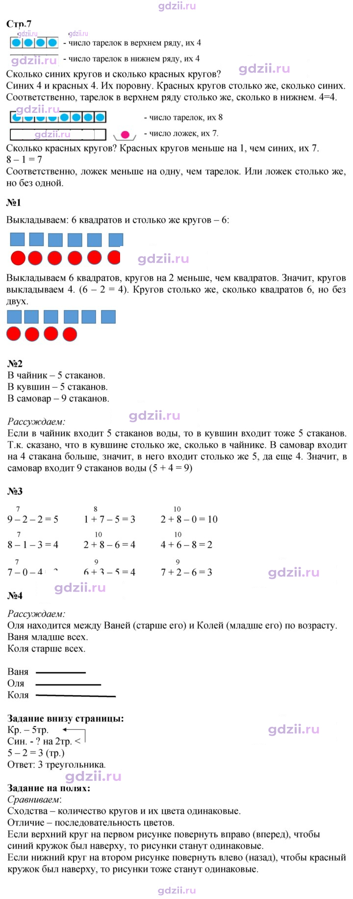 Скан решения номера 7