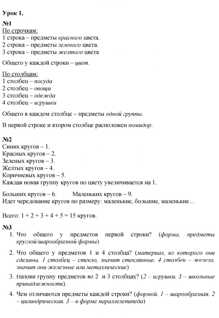 Скан решения номера Урок 1