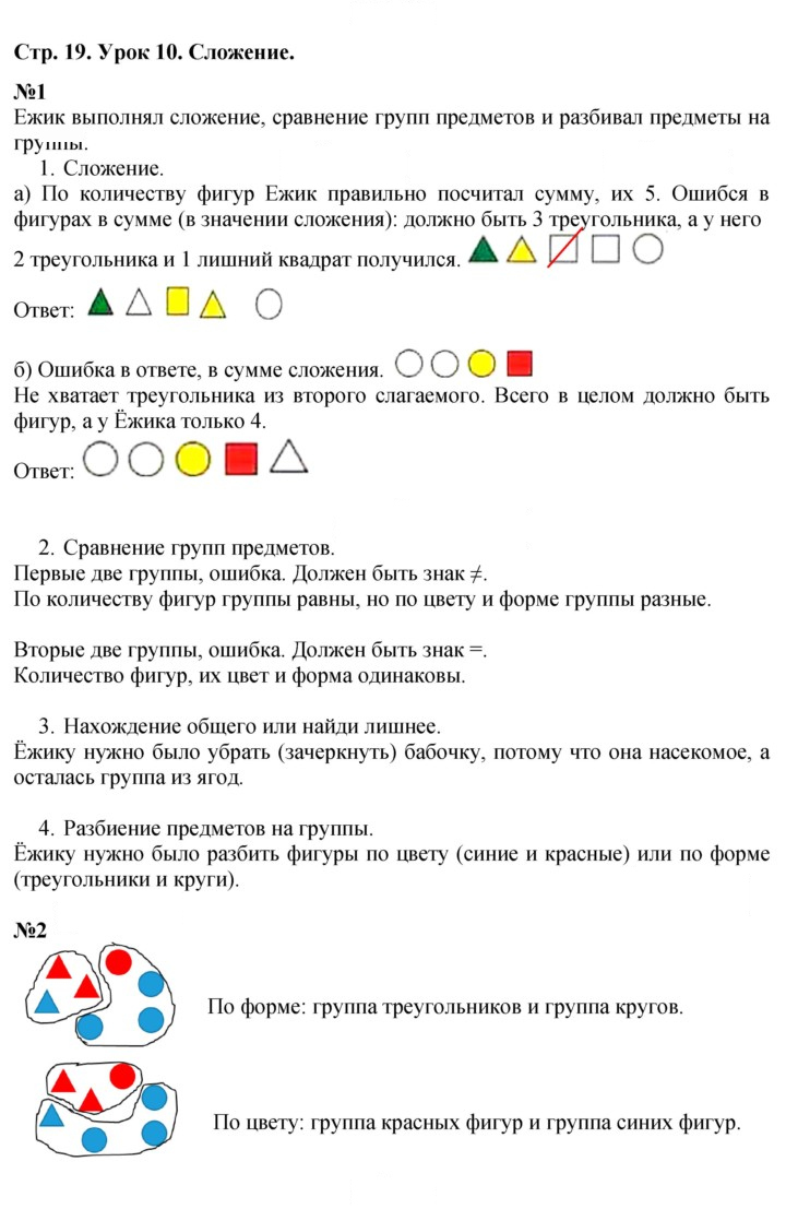 Скан решения номера Урок 10