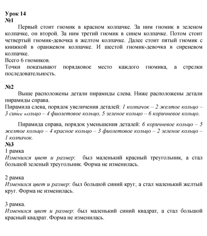Скан решения номера Урок 14