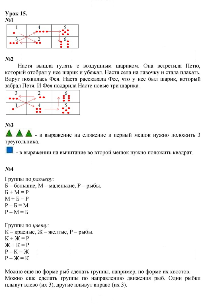 Скан решения номера Урок 15