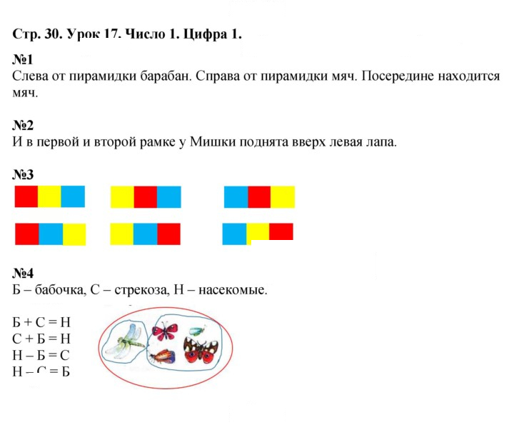 Скан решения номера Урок 17