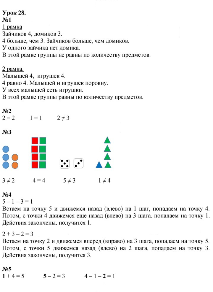 Скан решения номера Урок 28