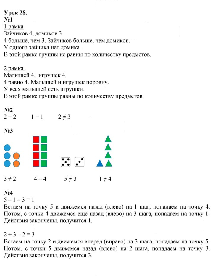 Скан решения номера Урок 28