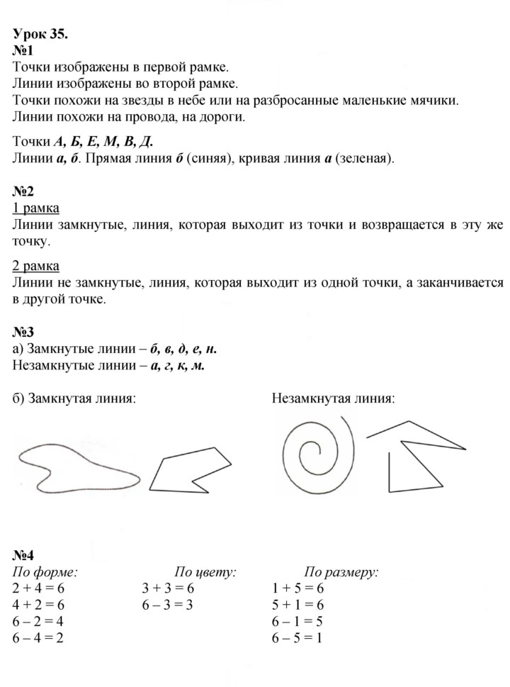 Скан решения номера Урок 35