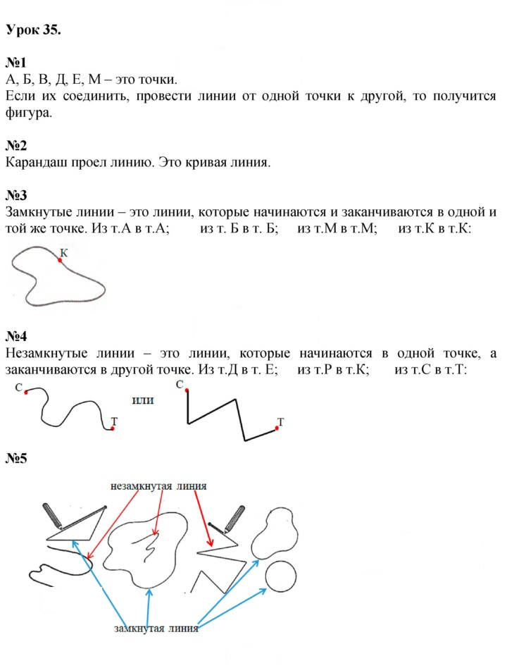Скан решения номера Урок 35