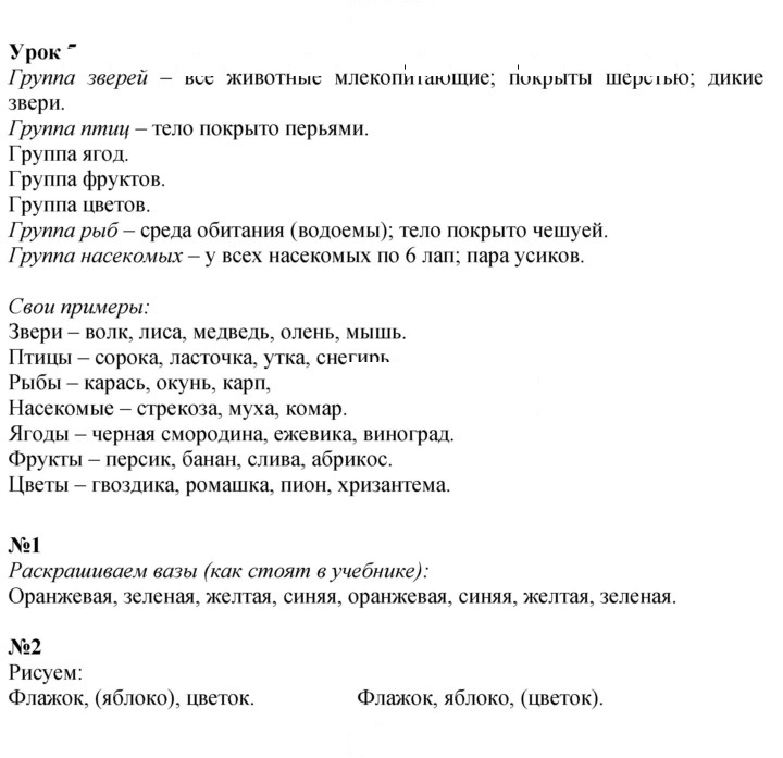 Скан решения номера Урок 5