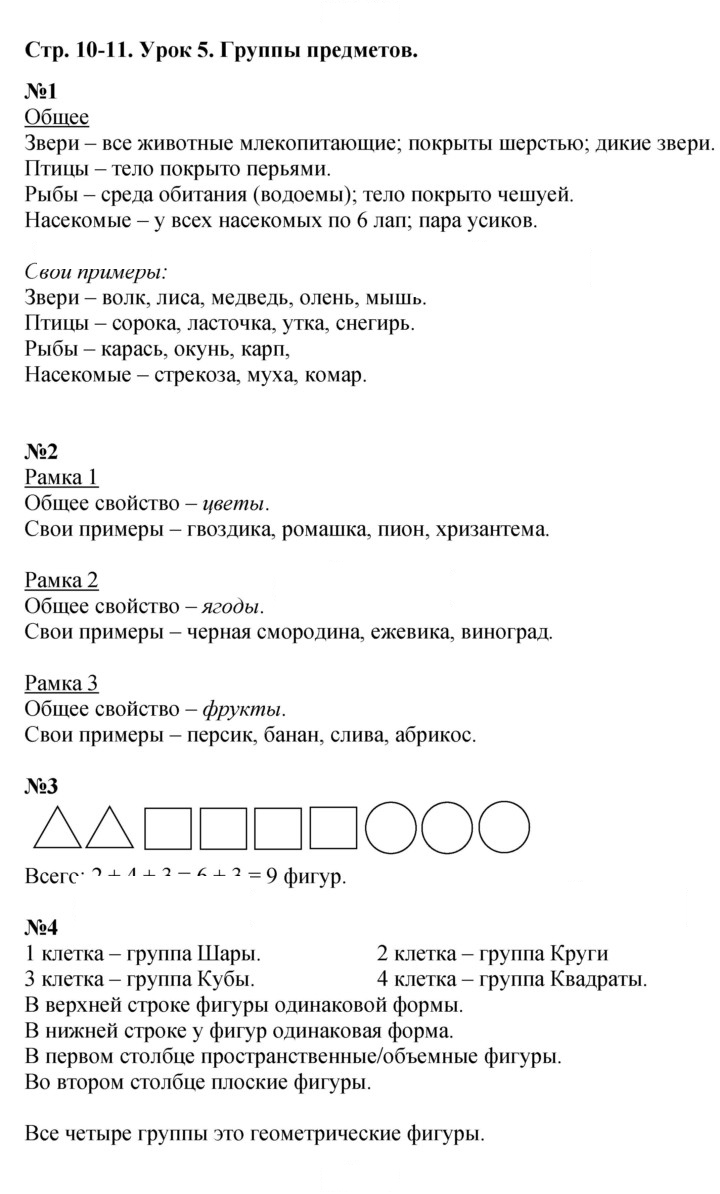 Скан решения номера Урок 5