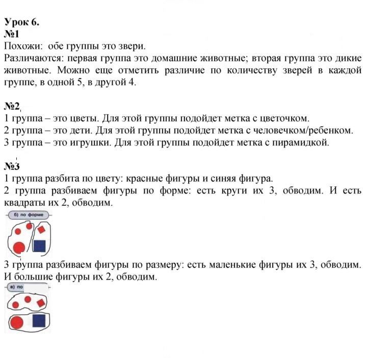 Скан решения номера Урок 6