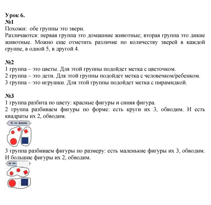Скан решения номера Урок 6