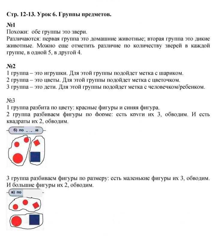 Скан решения номера Урок 6