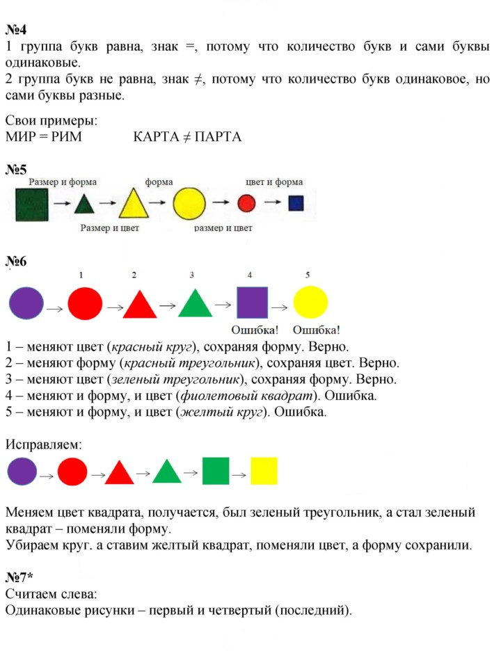 Скан решения номера Урок 7
