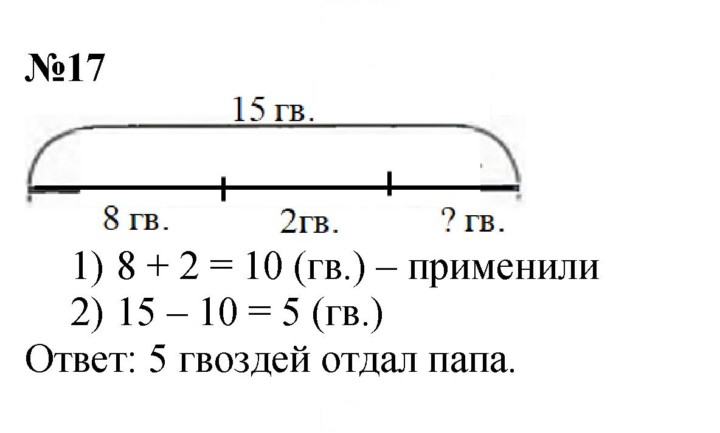 Скан решения номера 17