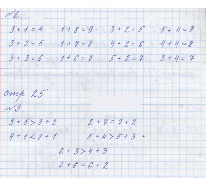 Скан решения номера Урок 12
