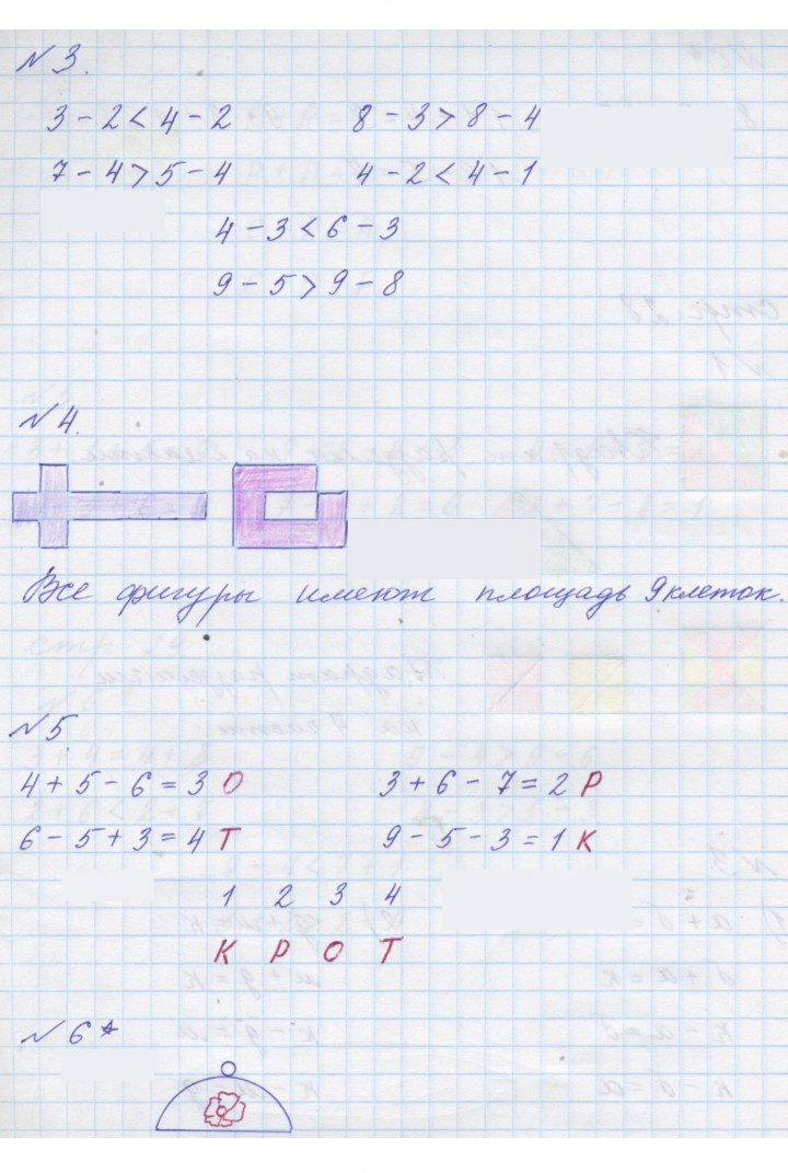 Скан решения номера Урок 13