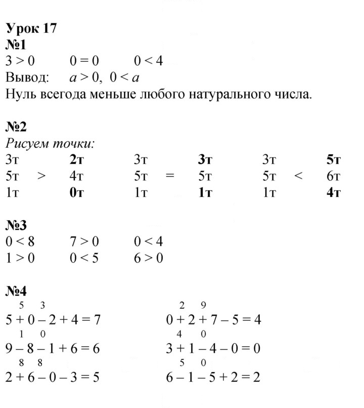 Скан решения номера Урок 17