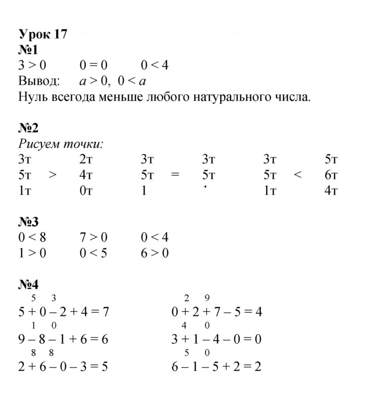 Скан решения номера Урок 17