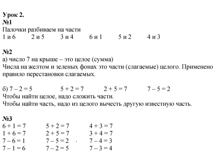 Скан решения номера Урок 2