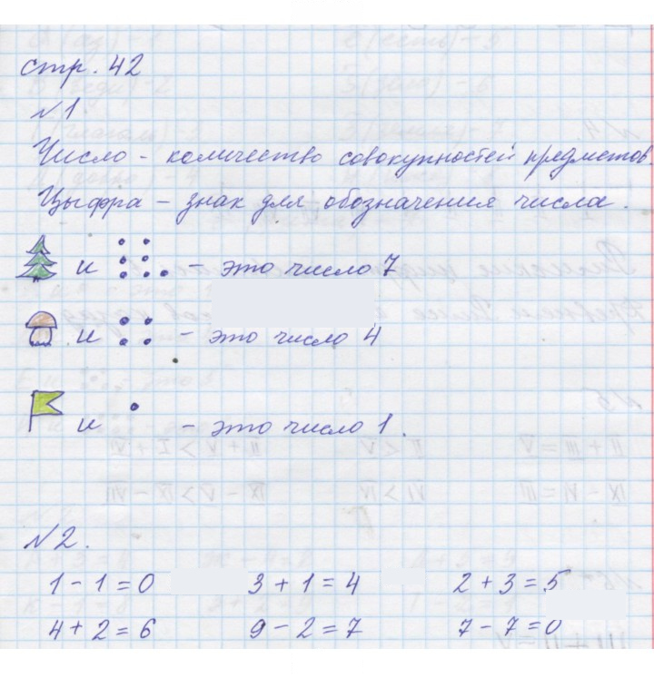 Скан решения номера Урок 21
