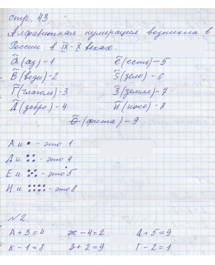 Скан решения номера Урок 22