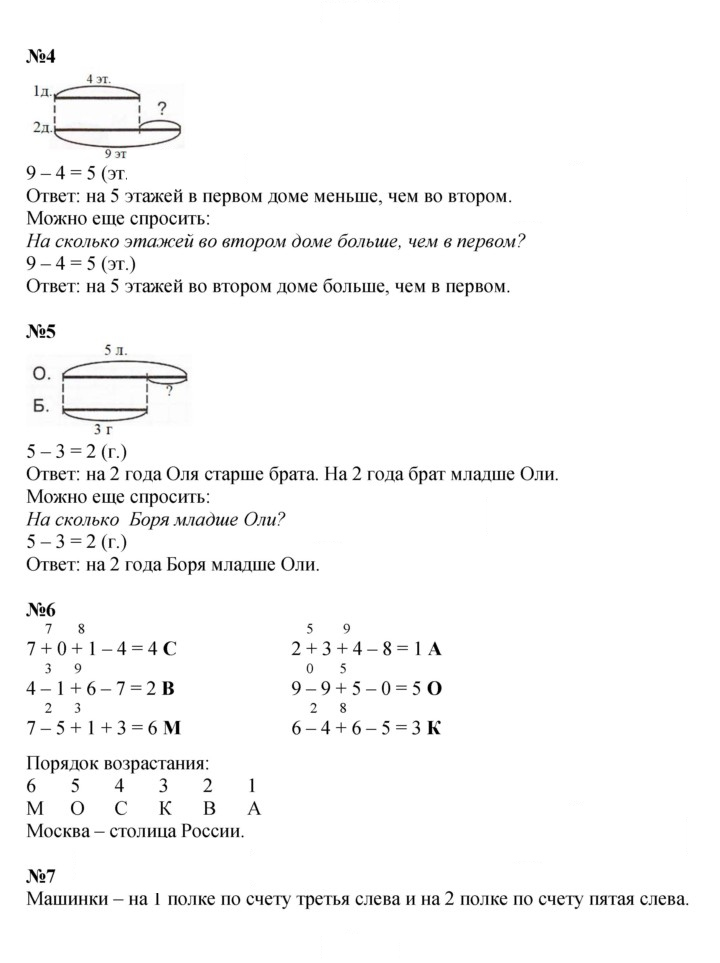 Скан решения номера Урок 27