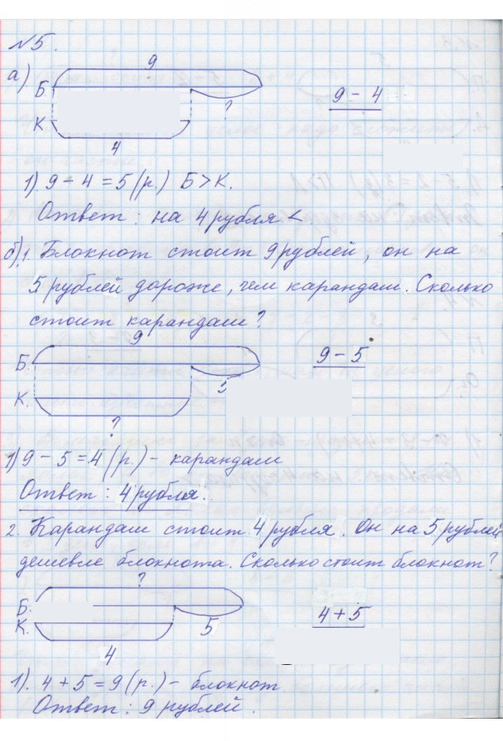 Скан решения номера Урок 28