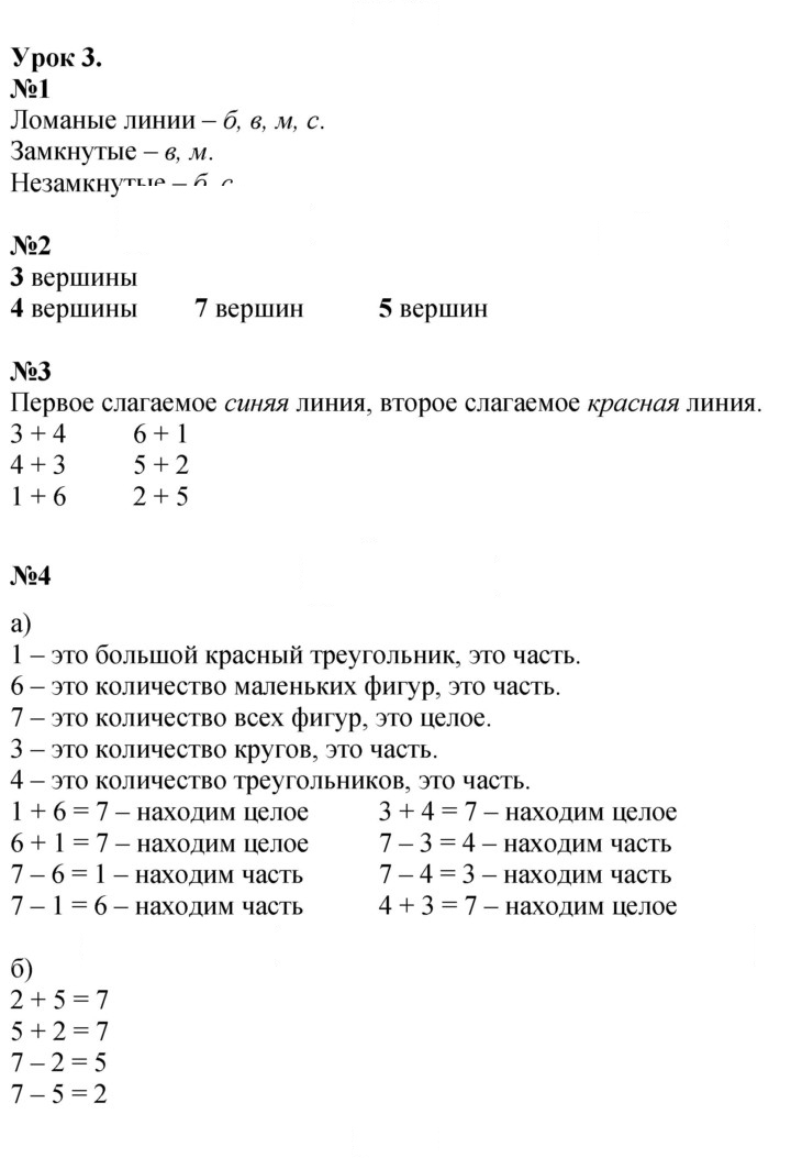 Скан решения номера Урок 3