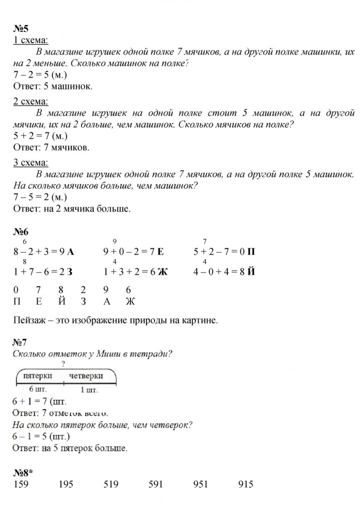 Скан решения номера Урок 30