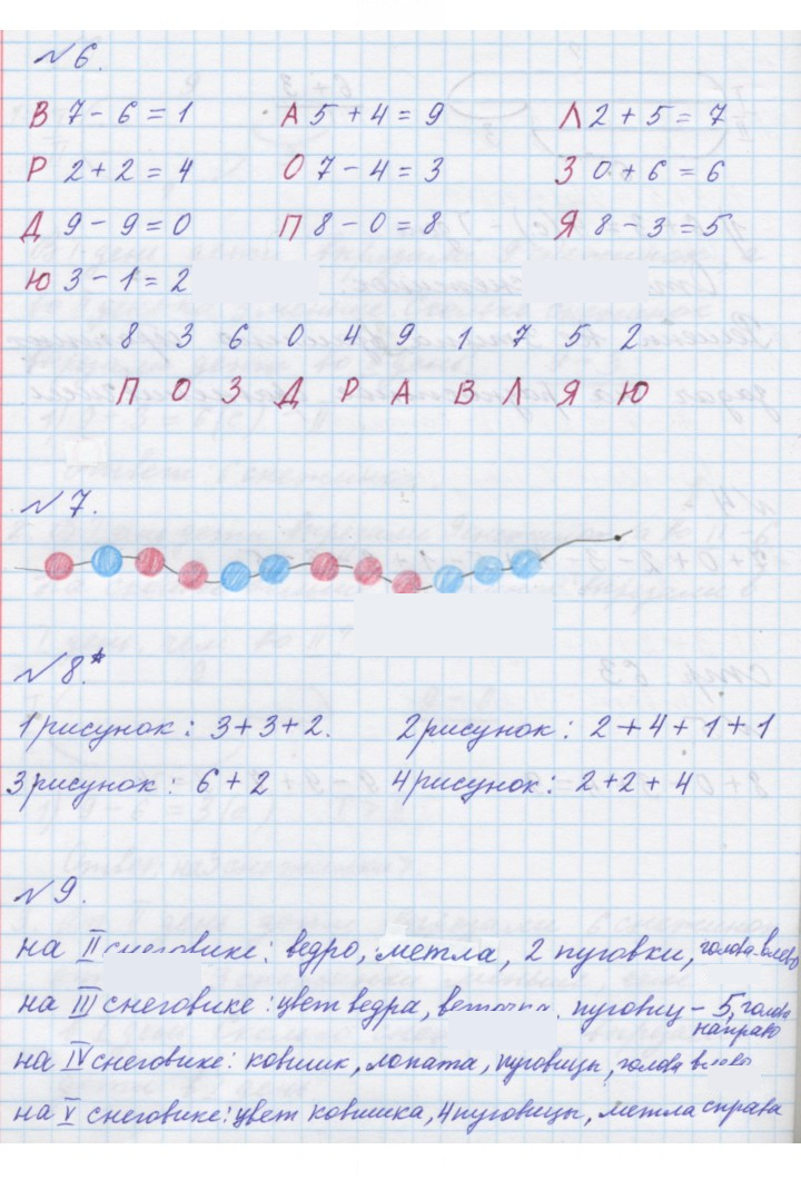 Скан решения номера Урок 32