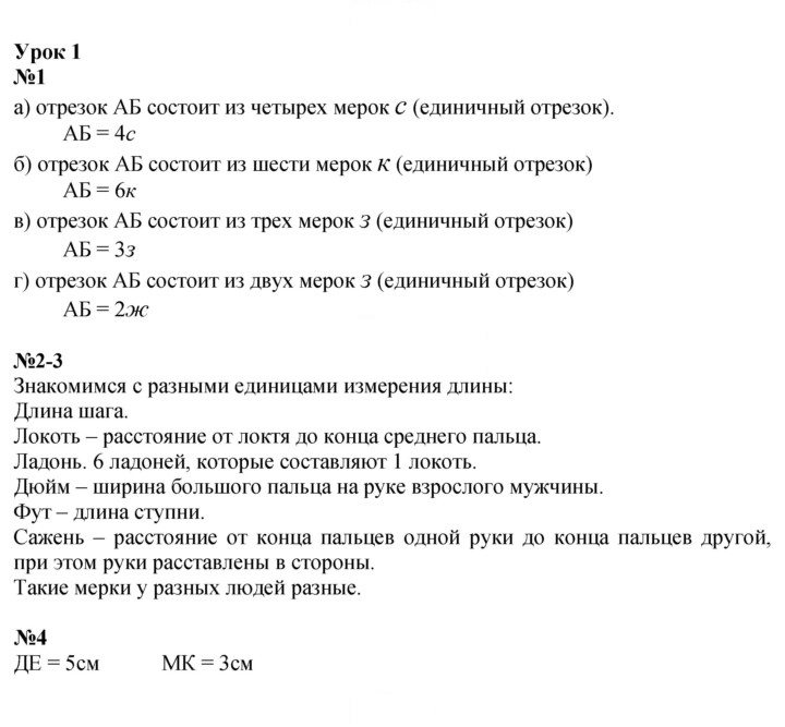 Скан решения номера Урок 1