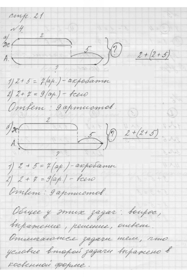 Скан решения номера Урок 10