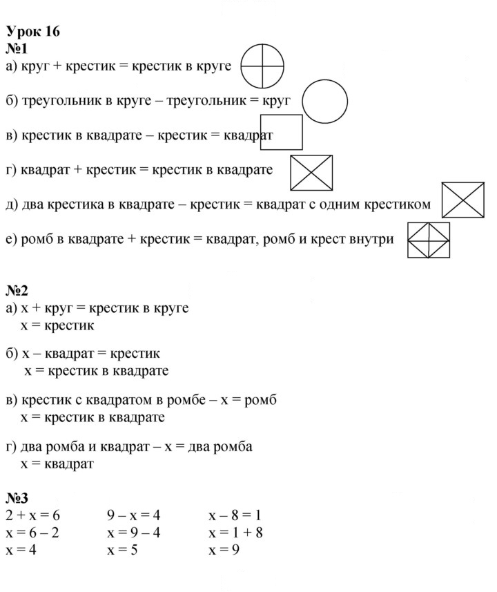 Скан решения номера Урок 16