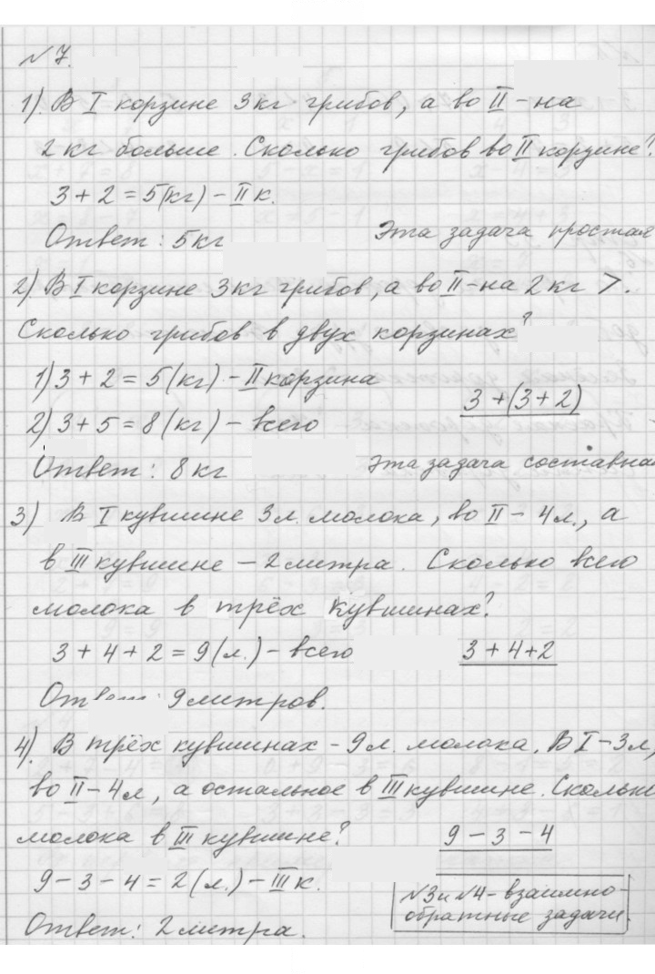 Скан решения номера Урок 17