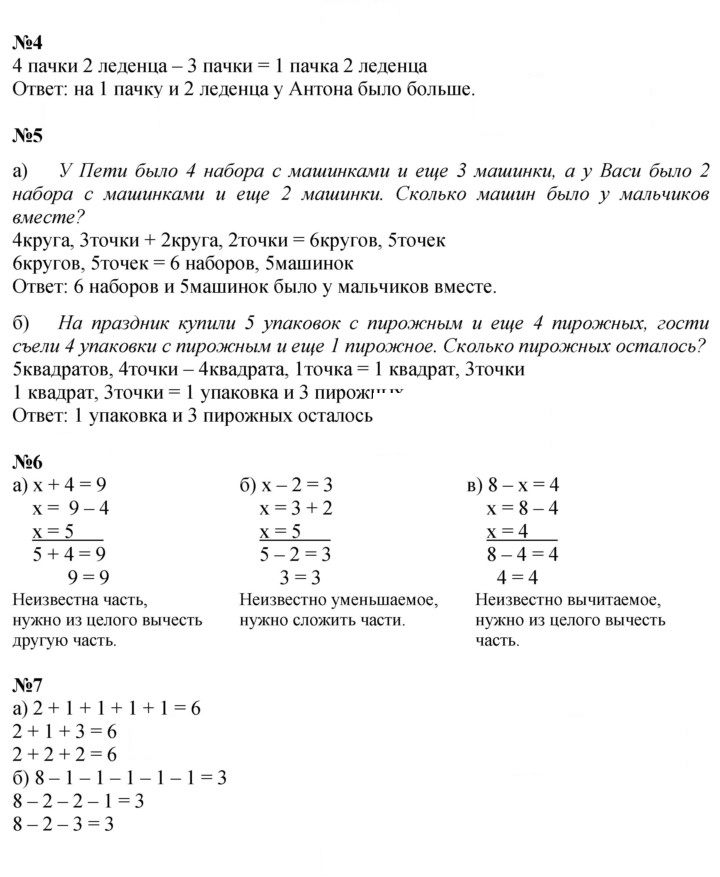 Скан решения номера Урок 18