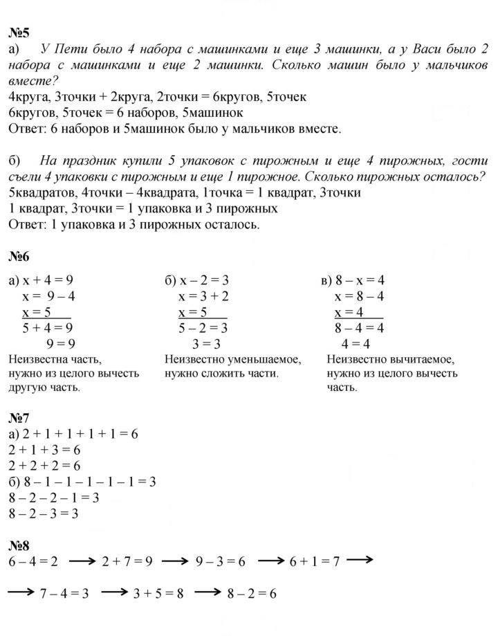 Скан решения номера Урок 18