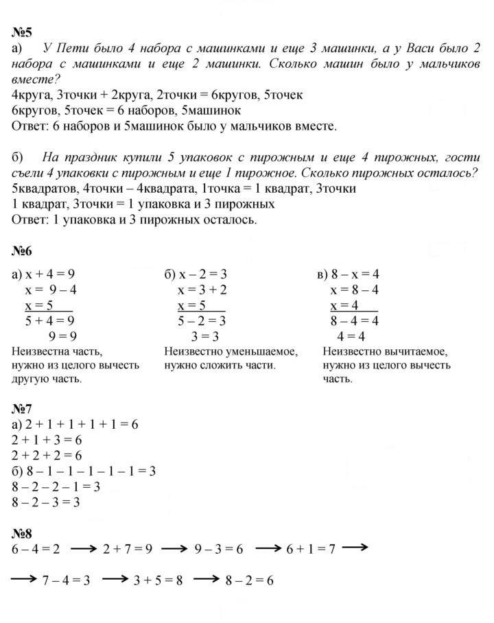 Скан решения номера Урок 18