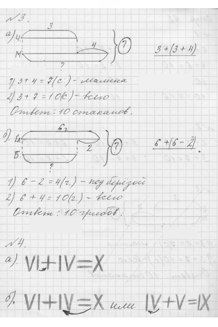 Скан решения номера Урок 21